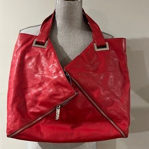 Kooba Ryder Red Leather Bag